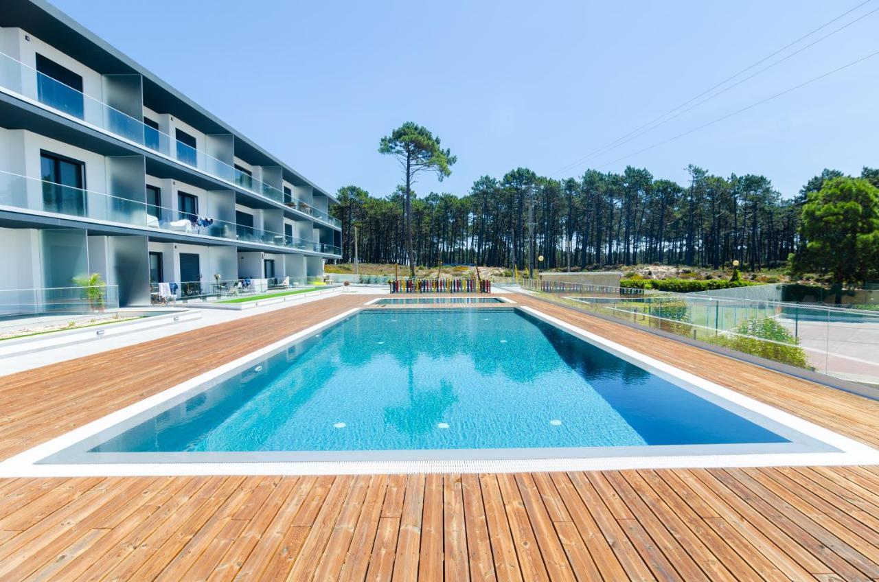 Ocean Views - New Private Condominium With Pool & Sea Views Назаре Экстерьер фото
