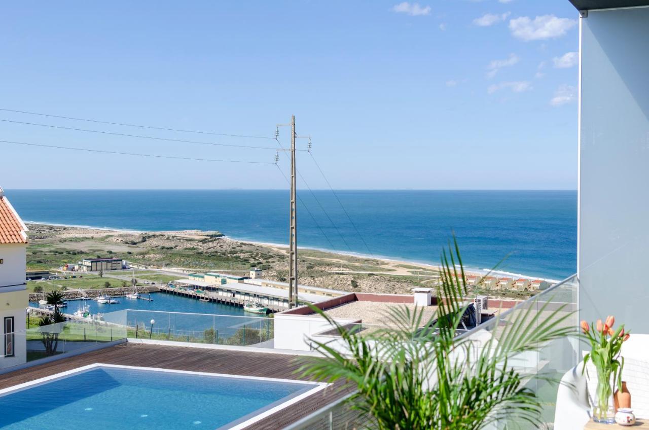 Ocean Views - New Private Condominium With Pool & Sea Views Назаре Экстерьер фото
