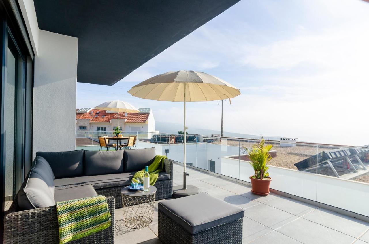 Ocean Views - New Private Condominium With Pool & Sea Views Назаре Экстерьер фото