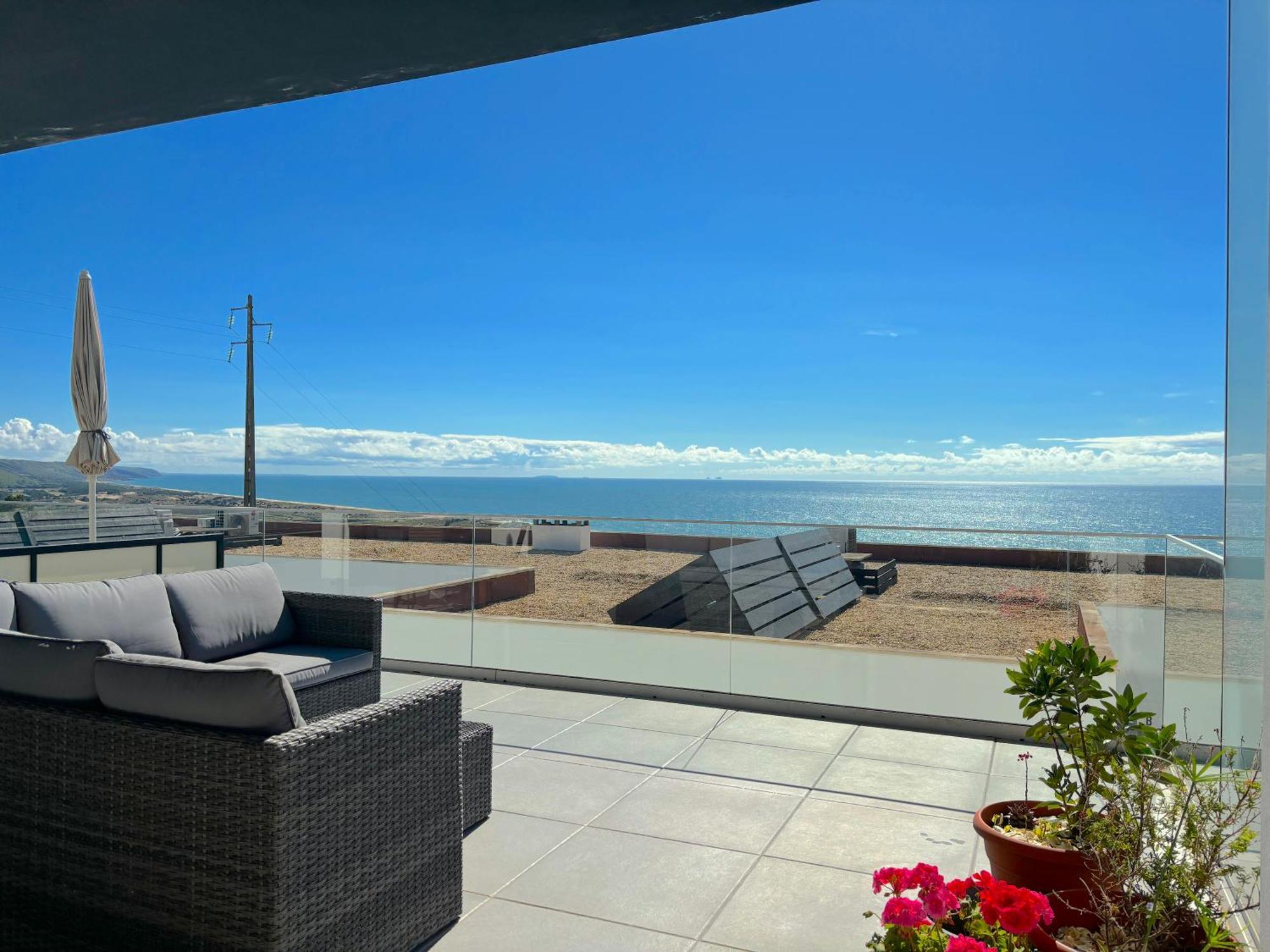Ocean Views - New Private Condominium With Pool & Sea Views Назаре Экстерьер фото